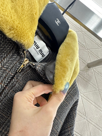 Miu 25fw retro jacket