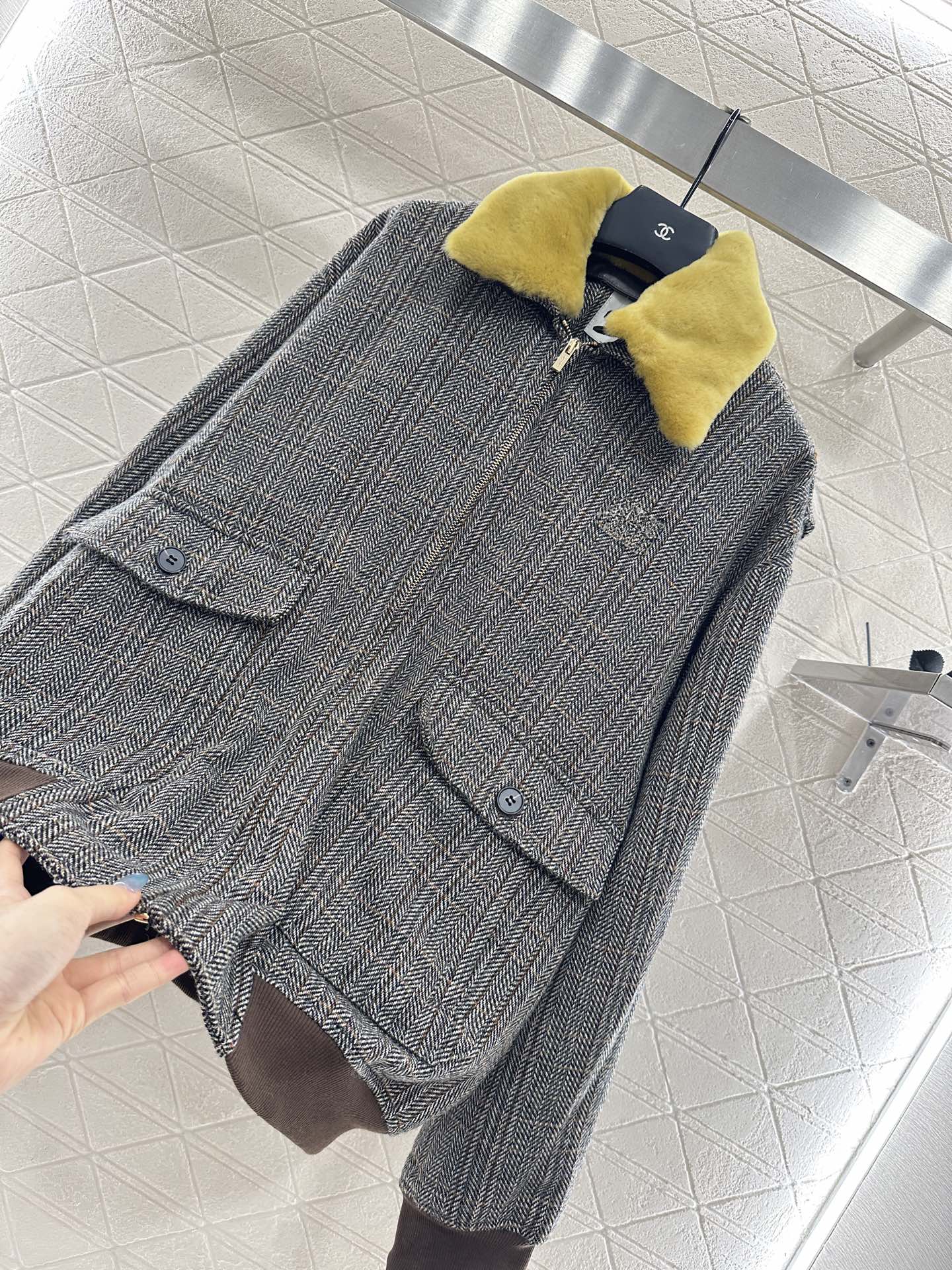 Miu 25fw retro jacket