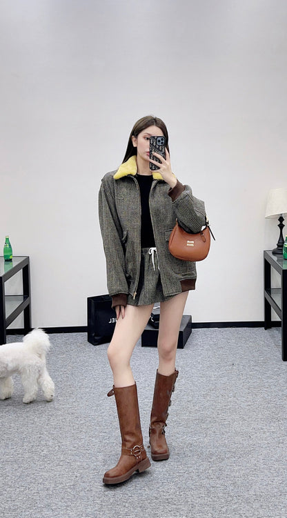 Miu 25fw retro jacket