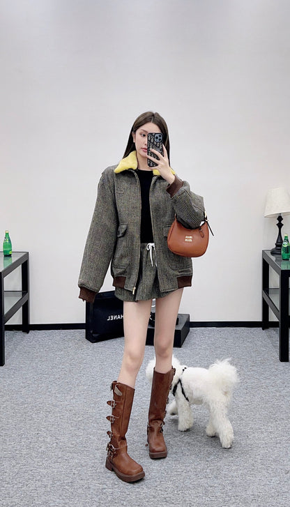 Miu 25fw retro jacket