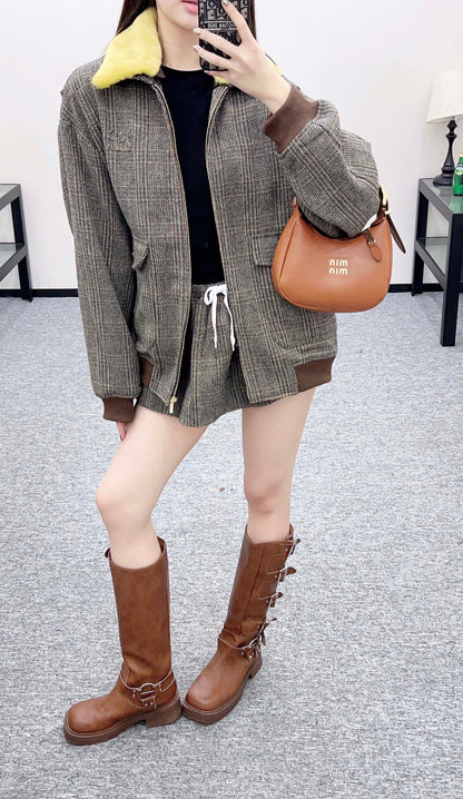 Miu 25fw retro jacket