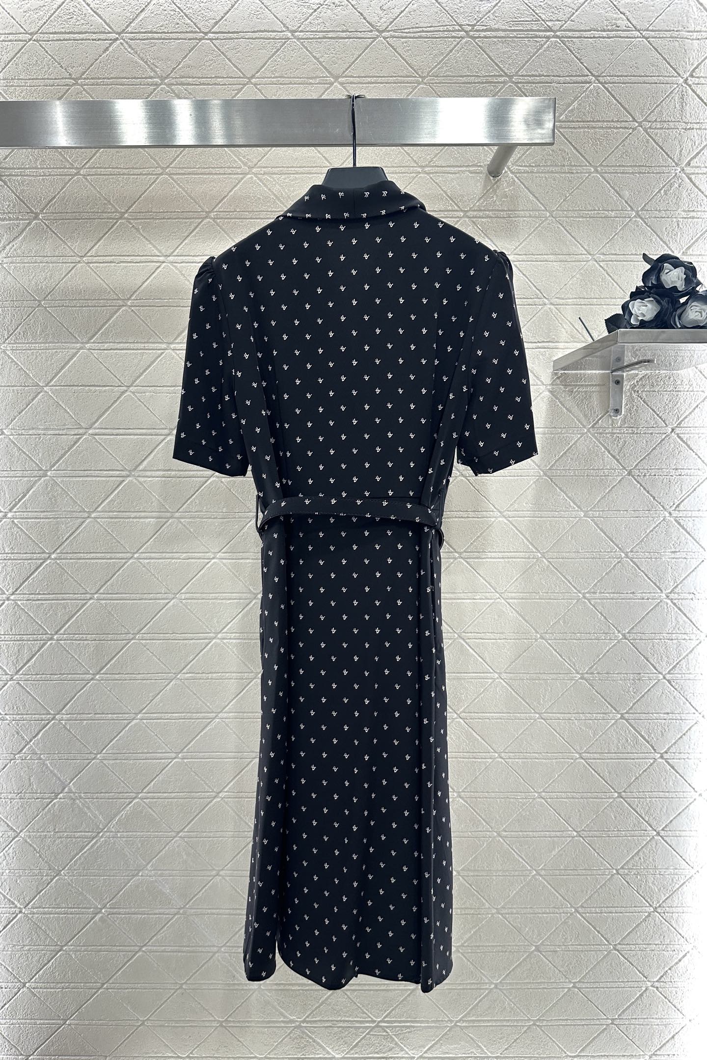 Louis 25fw printed dress