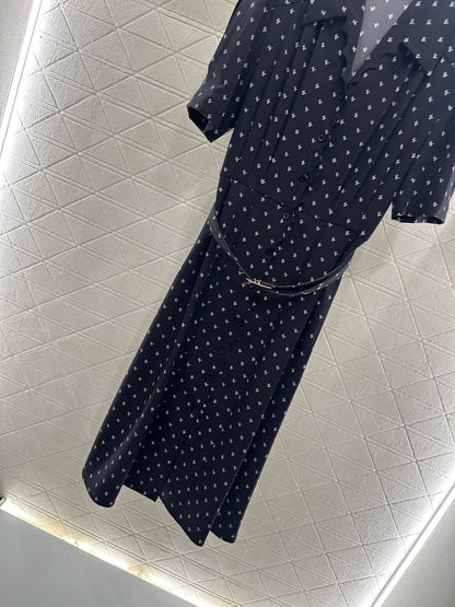 Louis 25fw printed dress