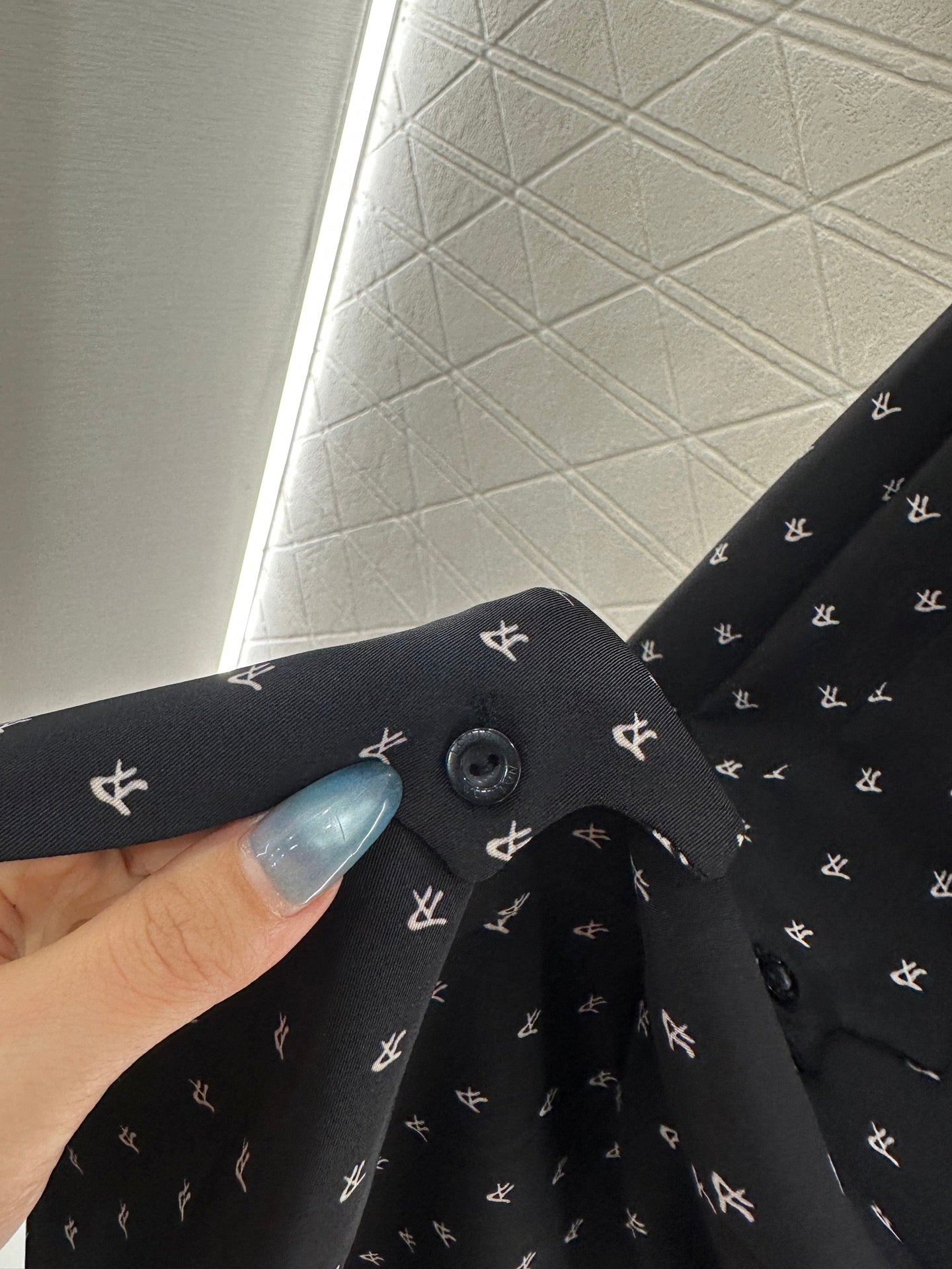 Louis 25fw printed dress