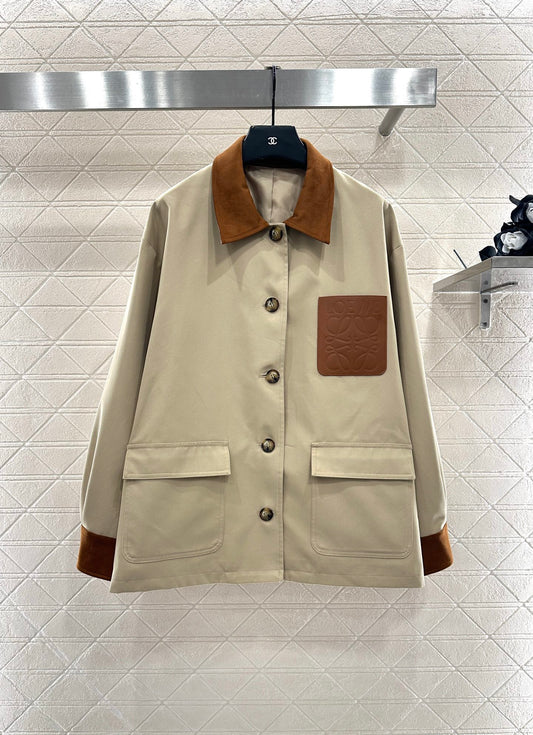 Loe 25fw retro coat