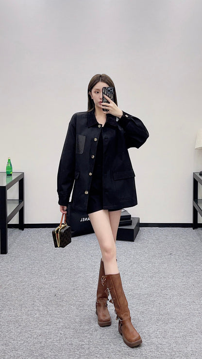 Loe 25fw retro coat