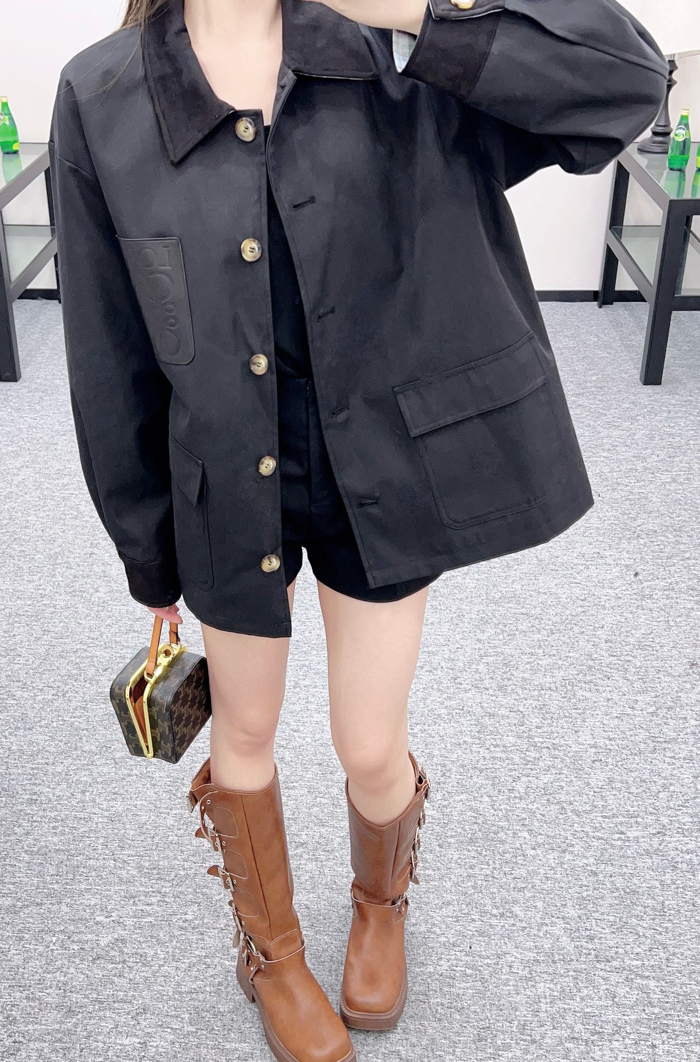 Loe 25fw retro coat