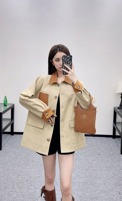 Loe 25fw retro coat
