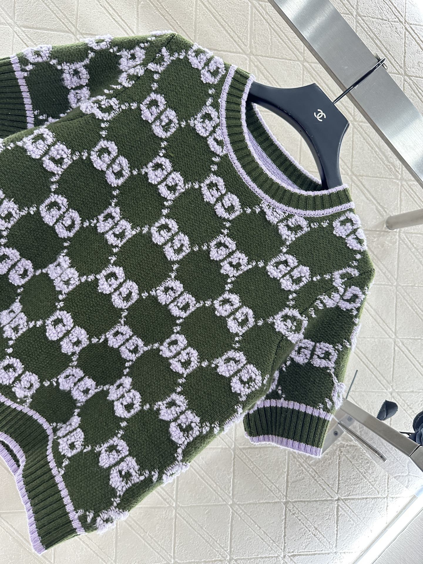 Guc 25fw jacquard t-shirt