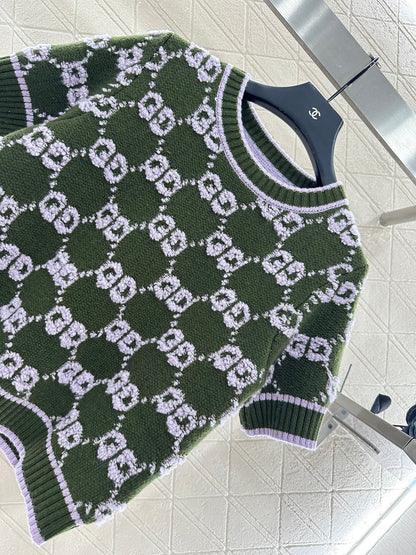 Guc 25fw jacquard t-shirt