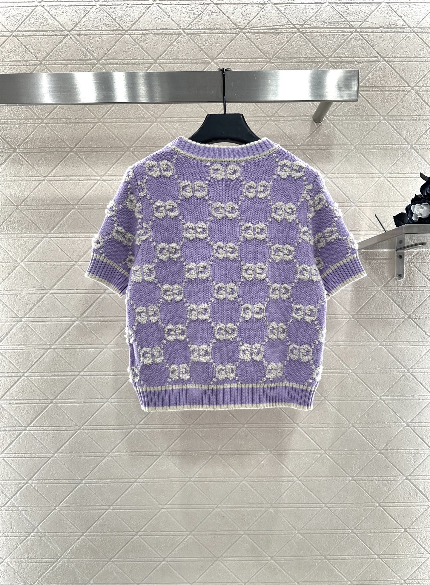 Guc 25fw jacquard t-shirt