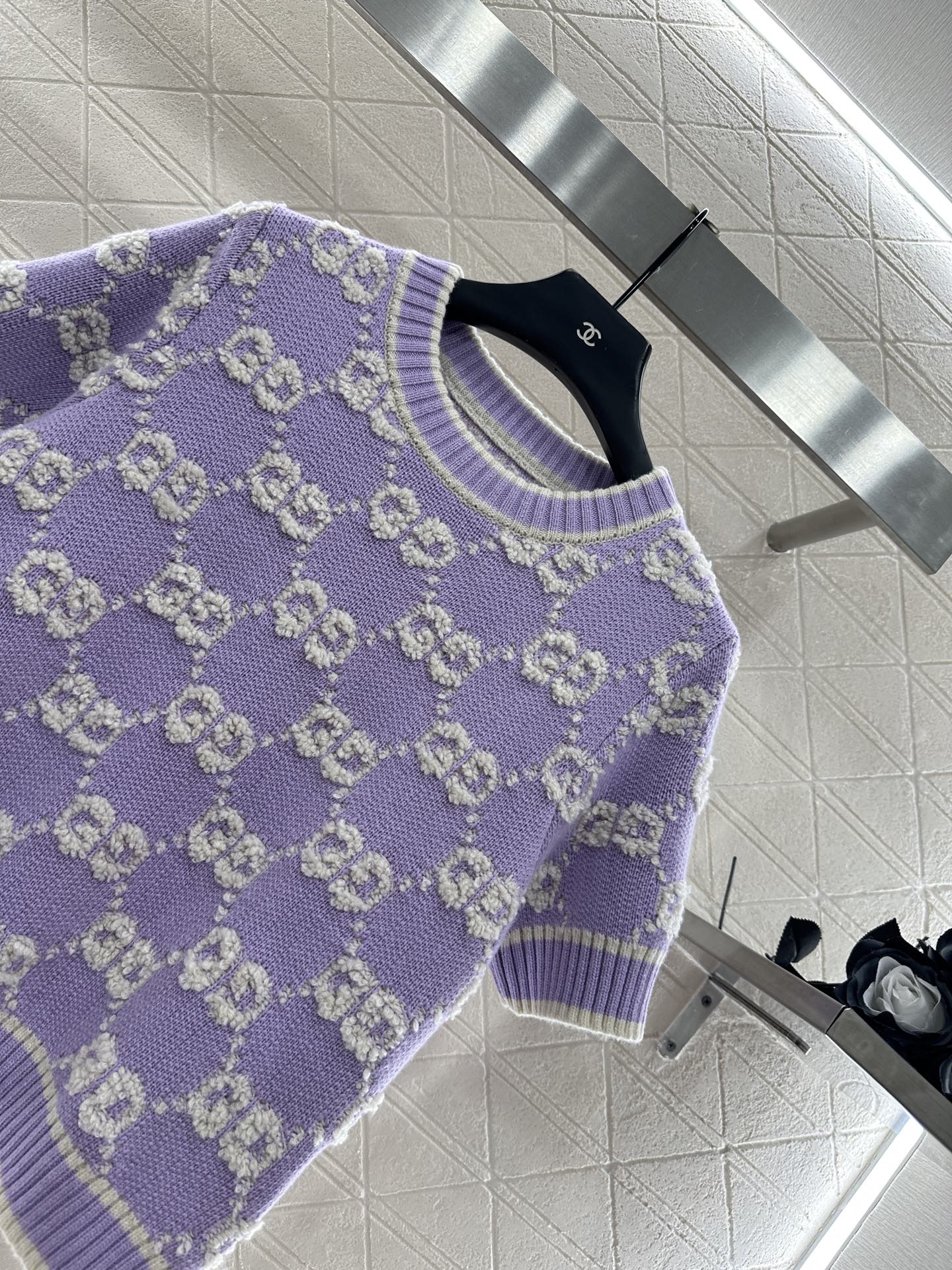 Guc 25fw jacquard t-shirt