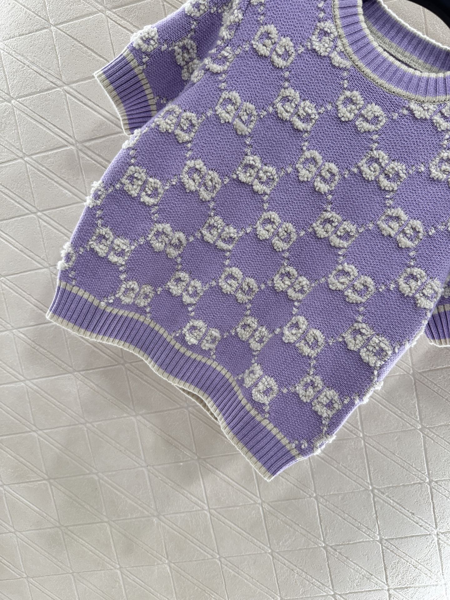 Guc 25fw jacquard t-shirt