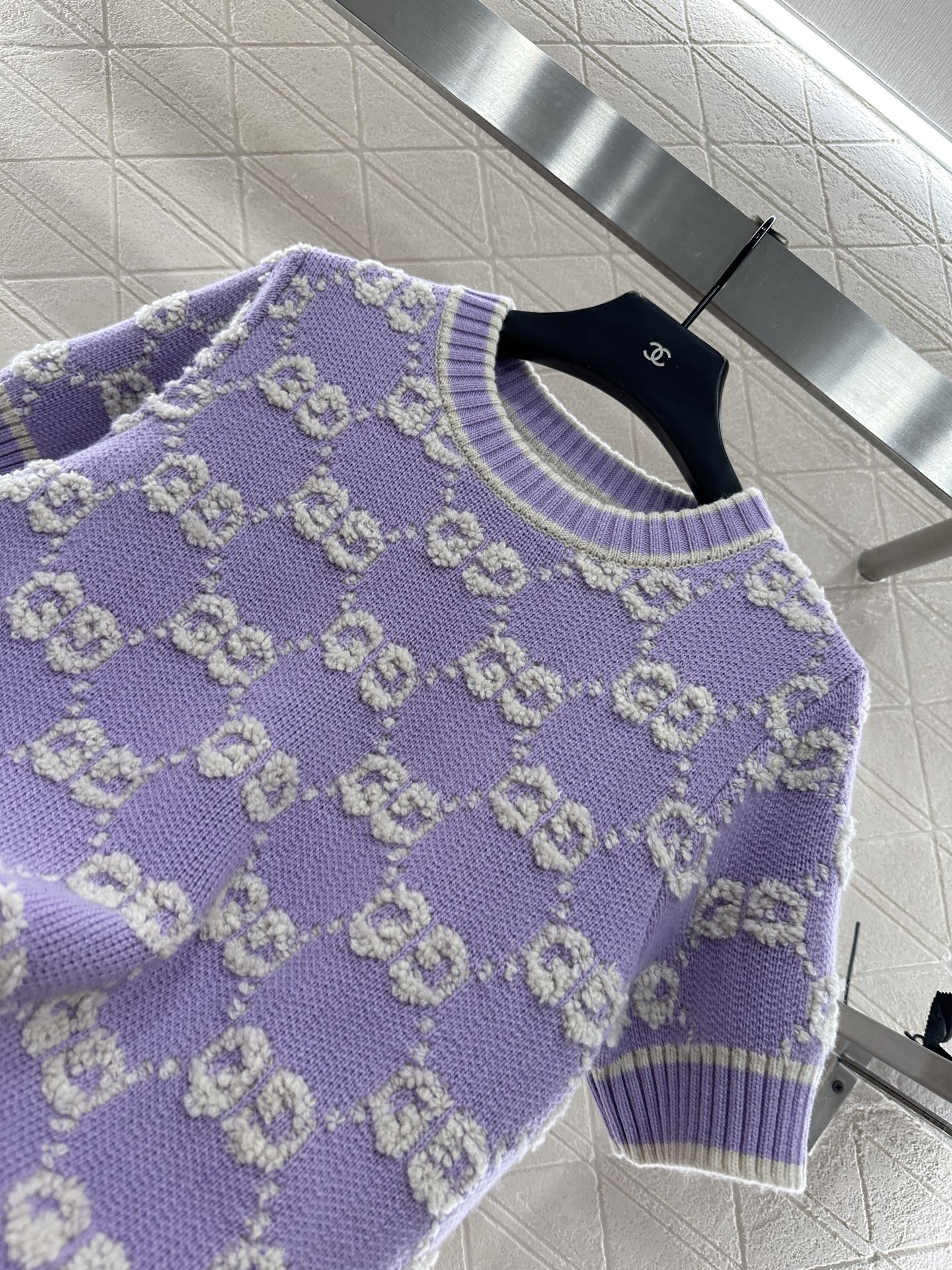 Guc 25fw jacquard t-shirt