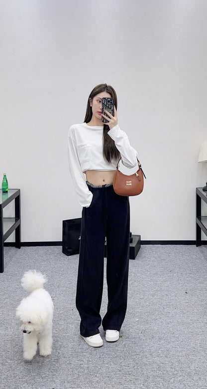 Miu 25fw all-match pants