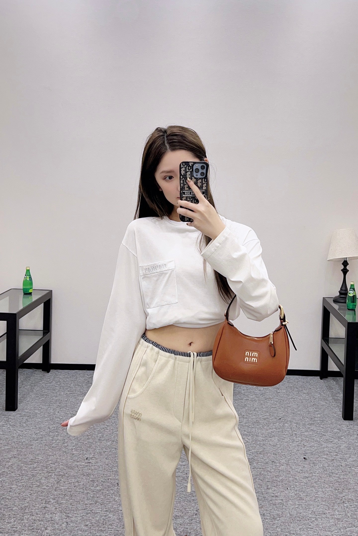 Miu 25fw all-match pants