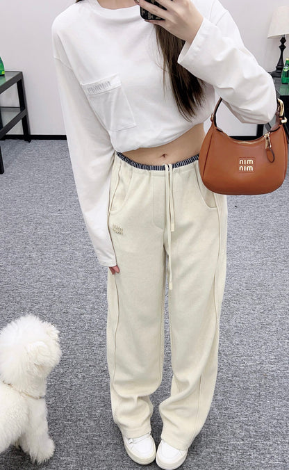 Miu 25fw all-match pants