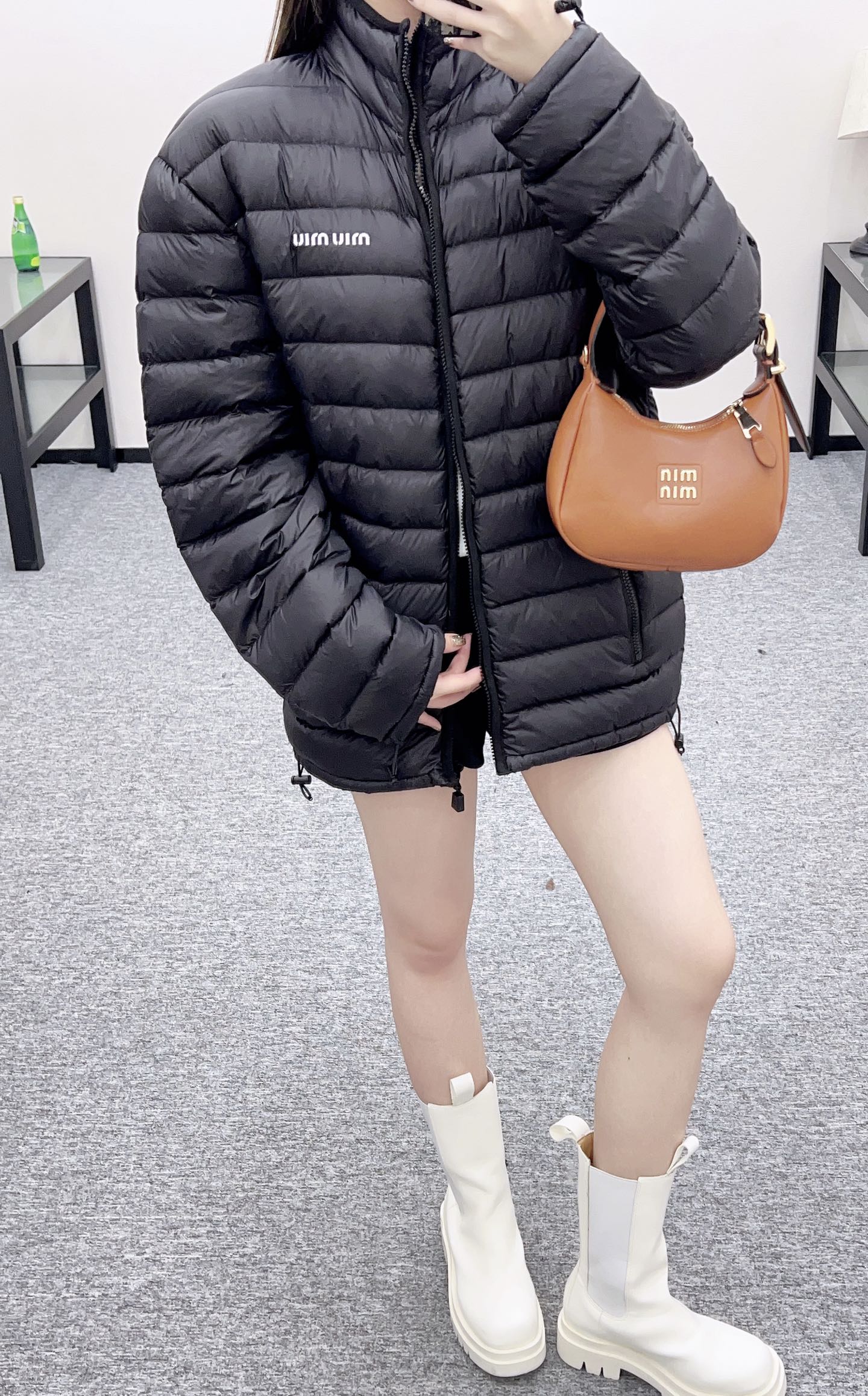 Miu 25fw down jacket