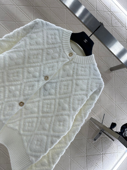 Louis 25fw knitted cardigan