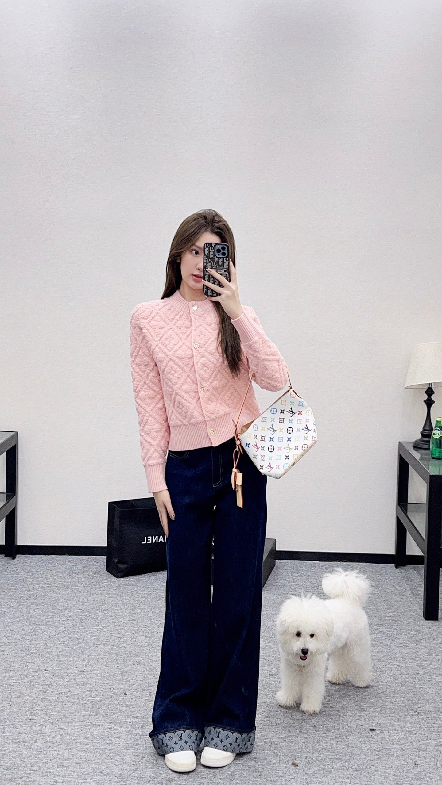 Louis 25fw knitted cardigan