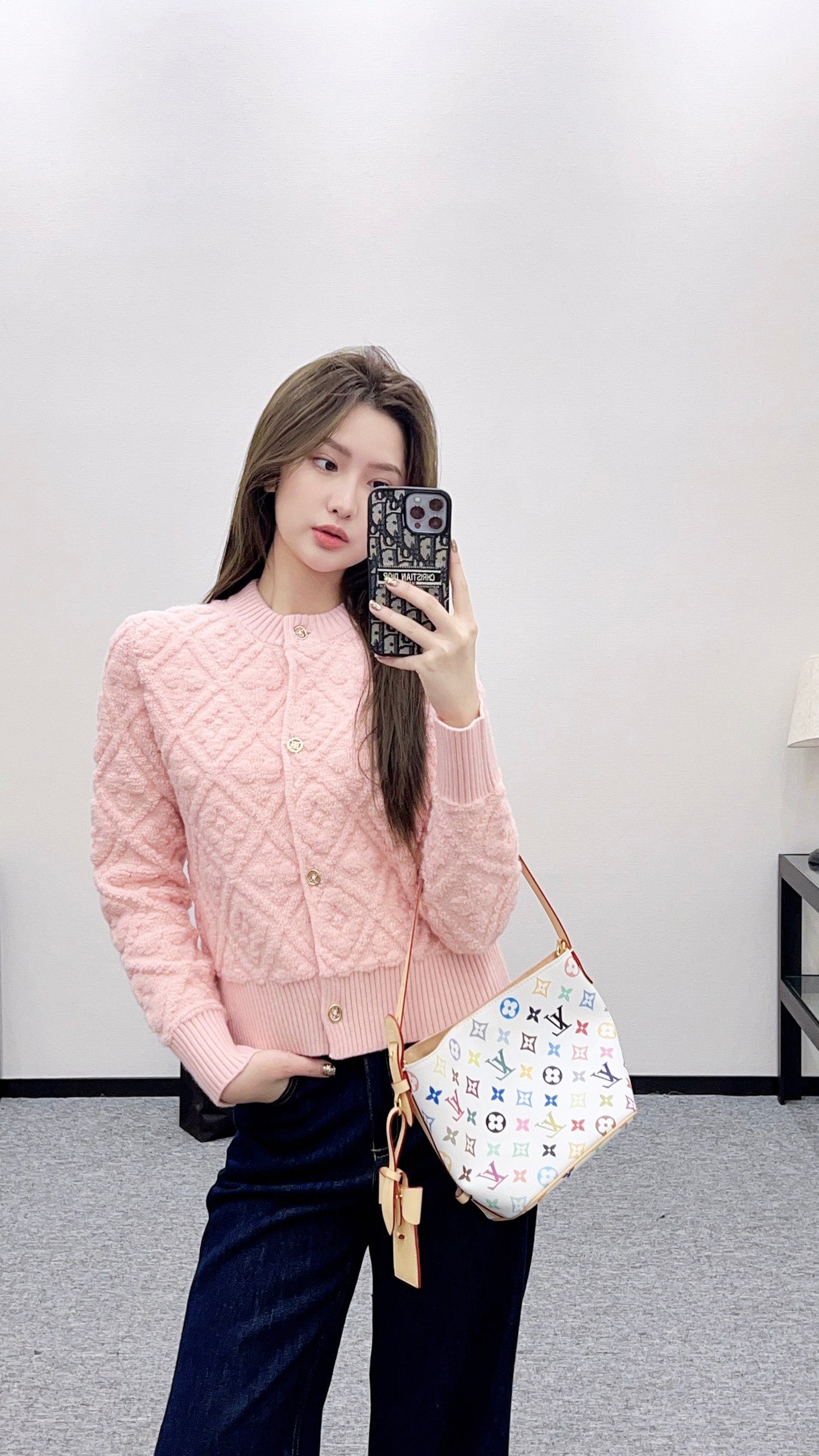 Louis 25fw knitted cardigan