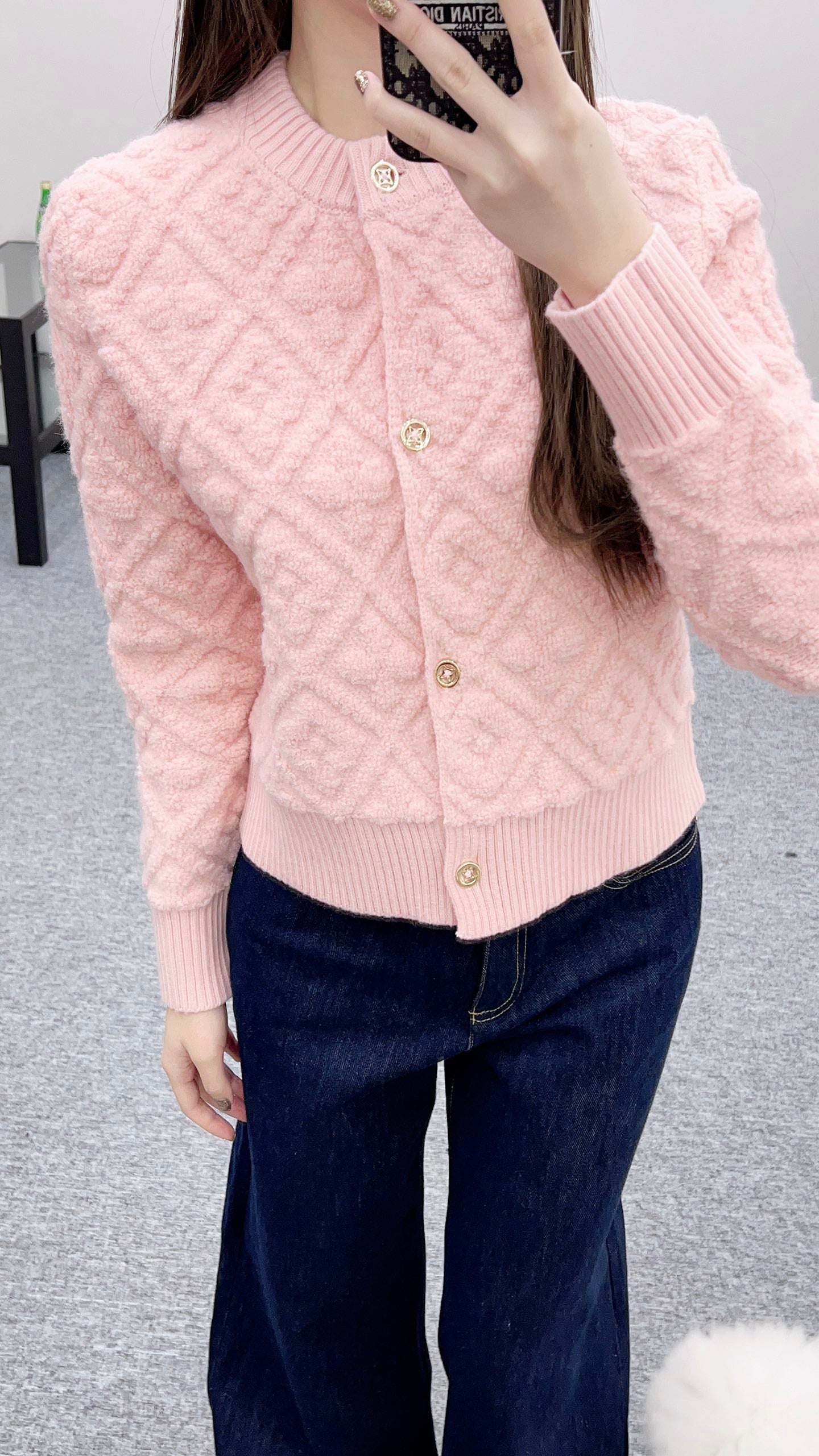 Louis 25fw knitted cardigan