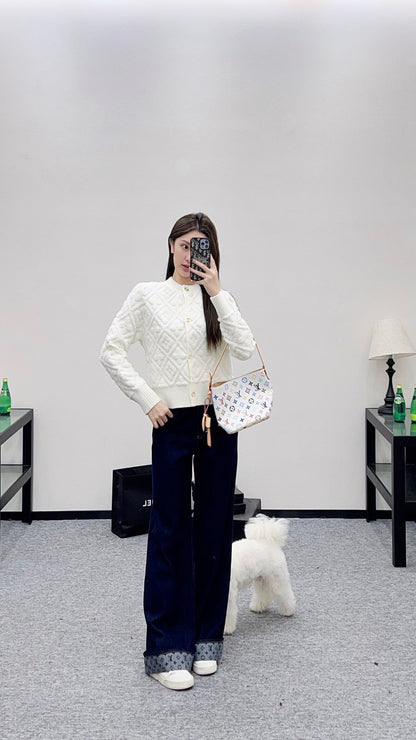 Louis 25fw knitted cardigan