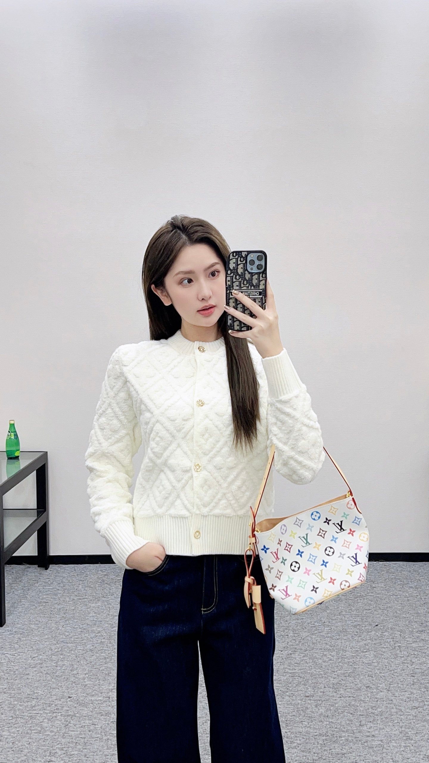 Louis 25fw knitted cardigan