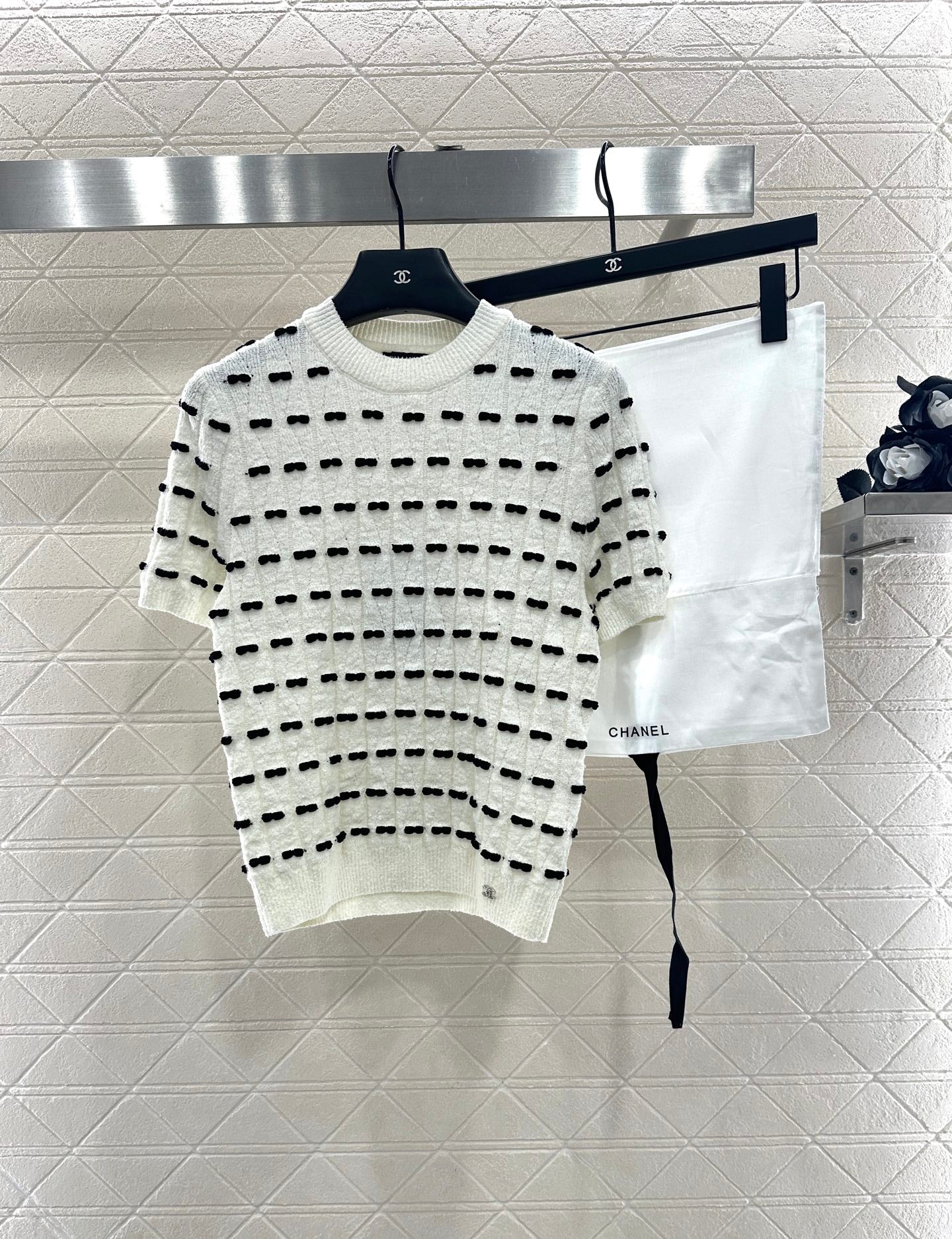 Chan 25fw knitted t-shirt