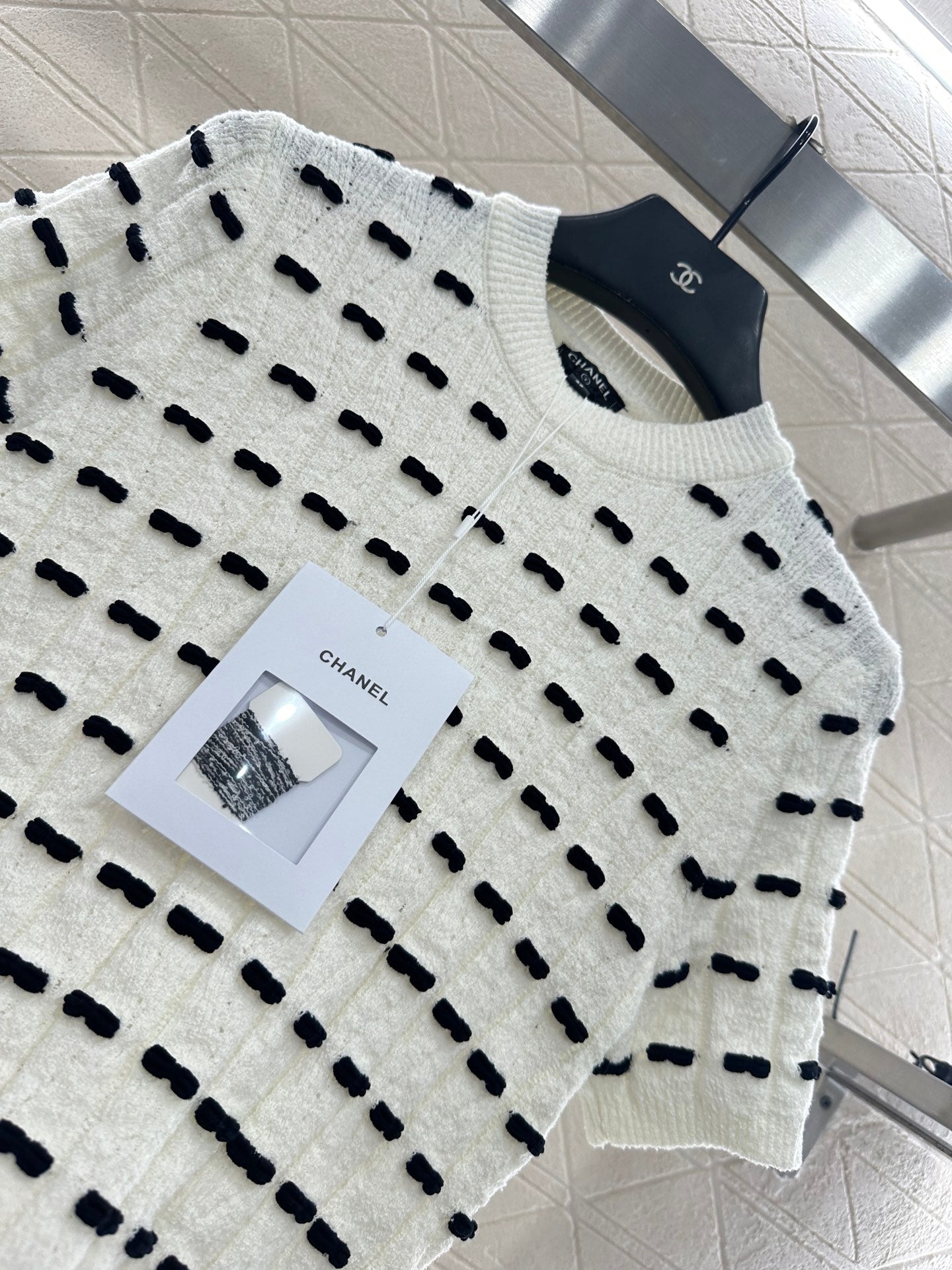 Chan 25fw knitted t-shirt