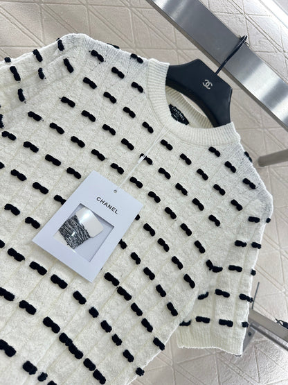 Chan 25fw knitted t-shirt