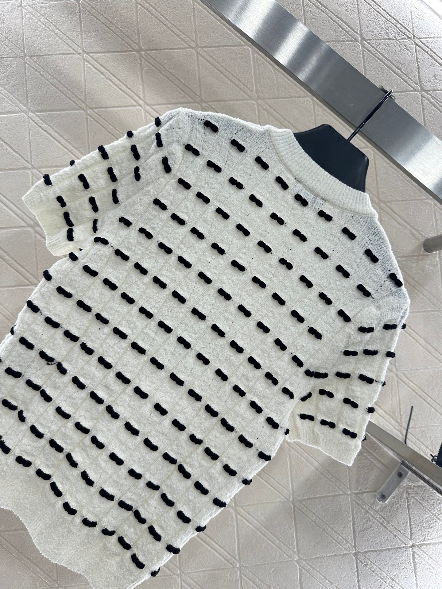 Chan 25fw knitted t-shirt