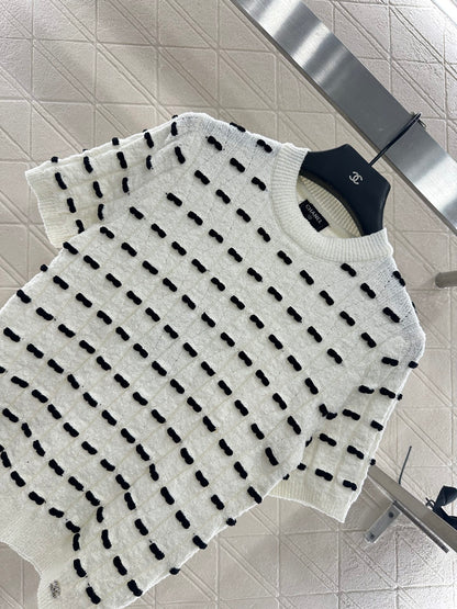 Chan 25fw knitted t-shirt