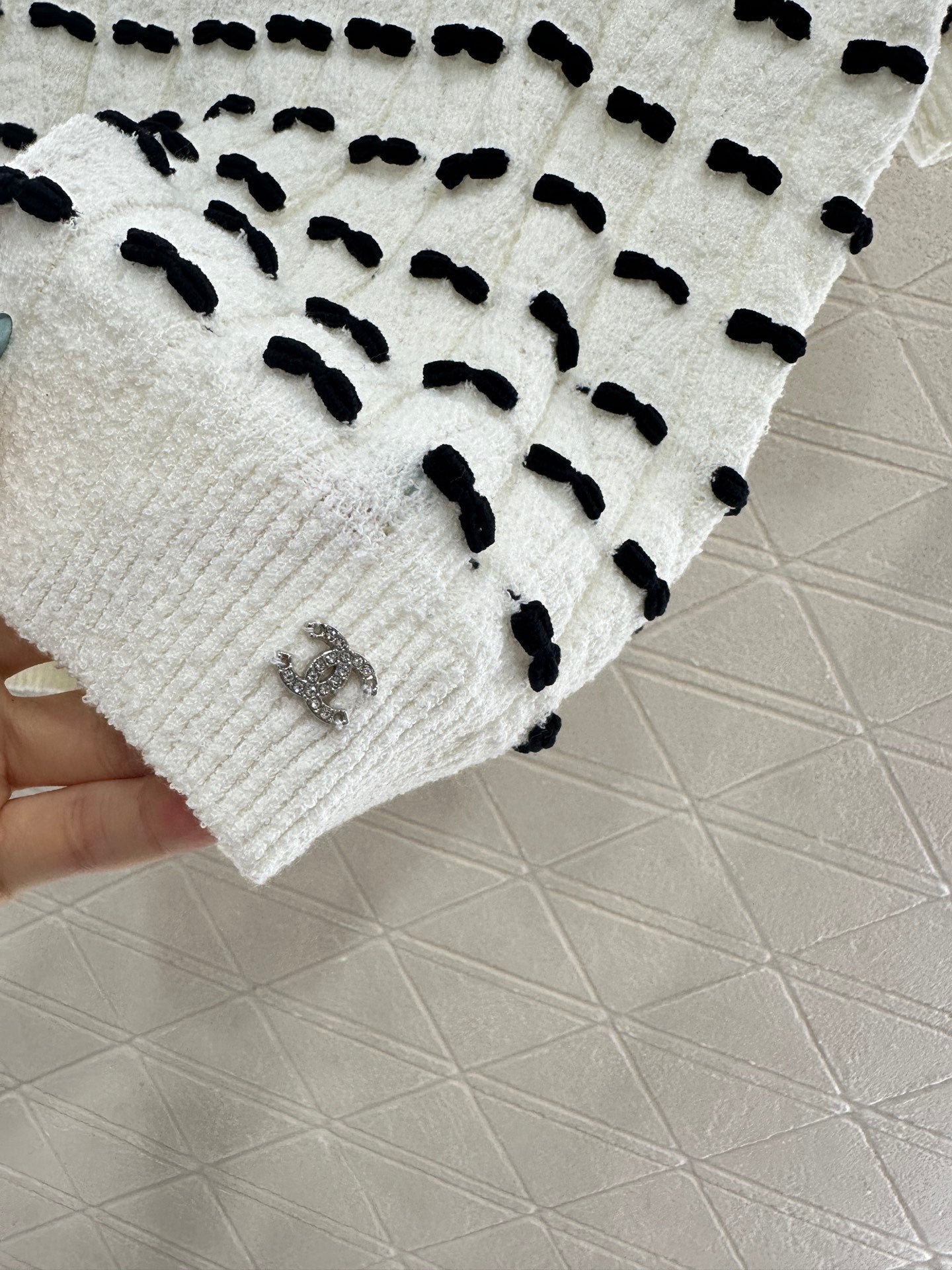 Chan 25fw knitted t-shirt