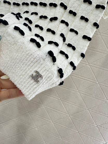 Chan 25fw knitted t-shirt