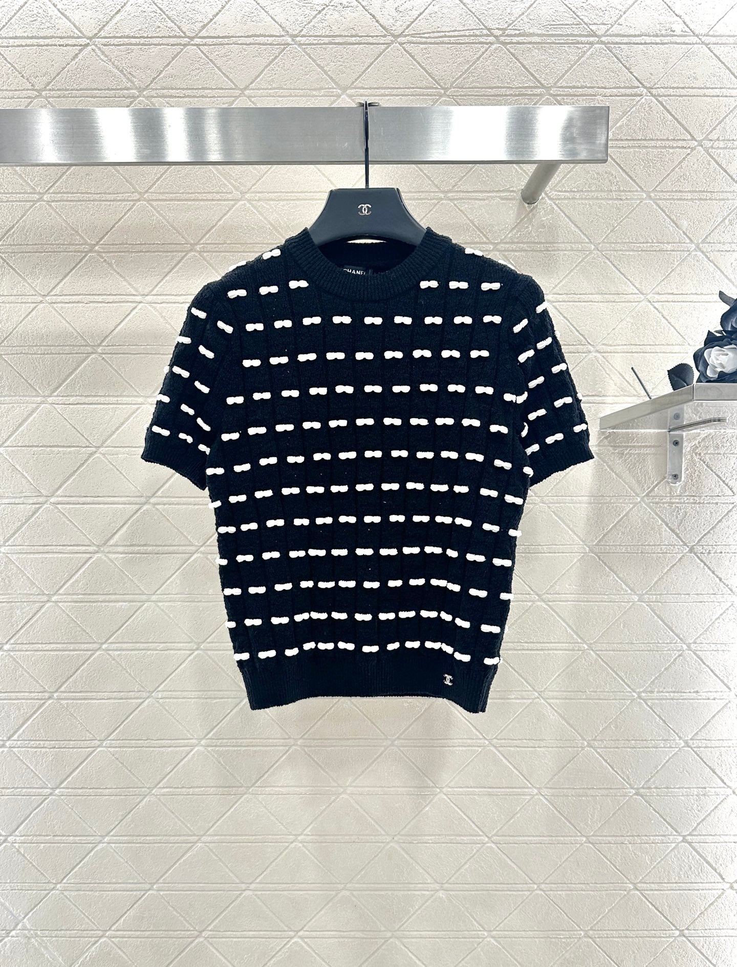 Chan 25fw knitted t-shirt