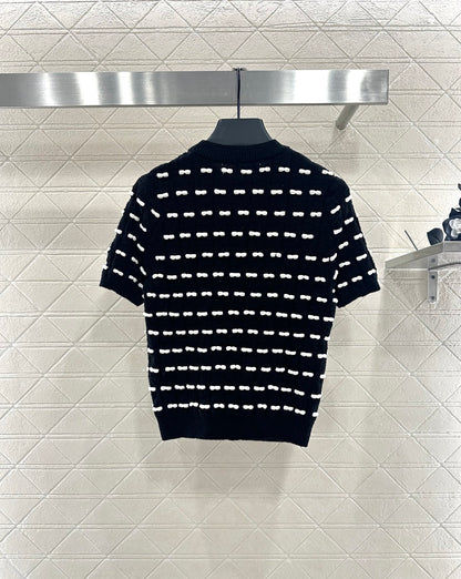 Chan 25fw knitted t-shirt