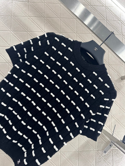 Chan 25fw knitted t-shirt