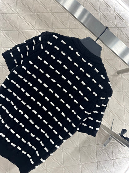 Chan 25fw knitted t-shirt