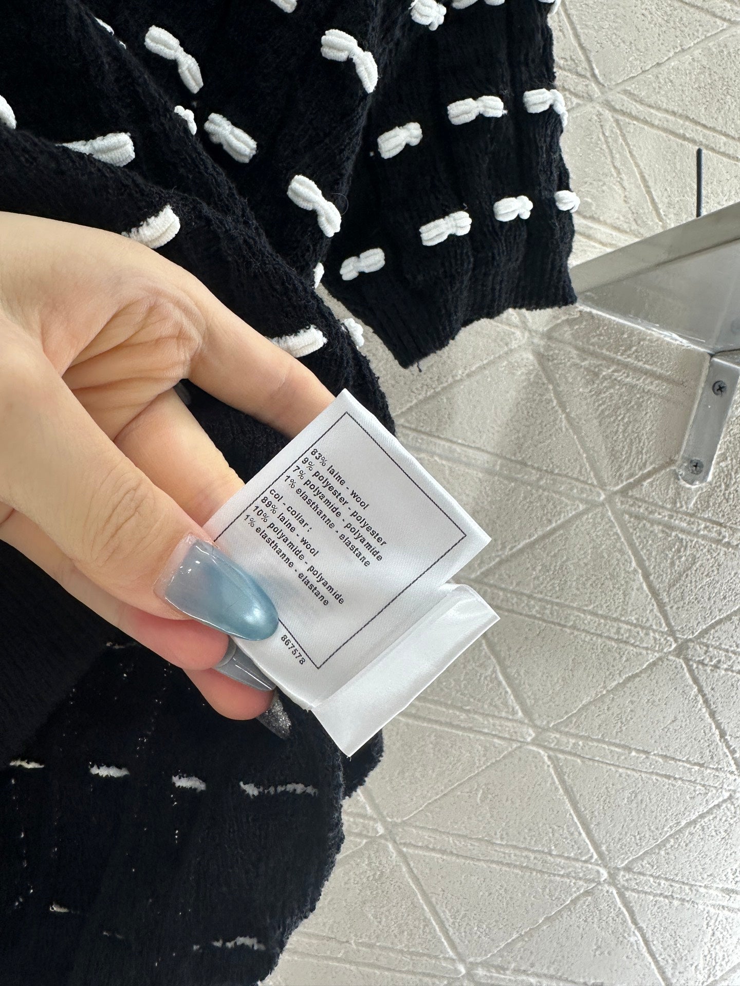 Chan 25fw knitted t-shirt