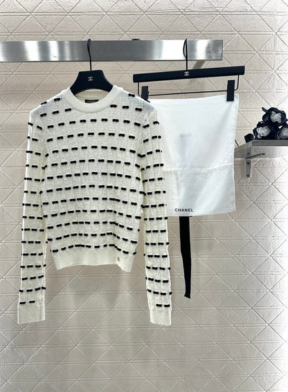 Chan 25fw knitted shirt