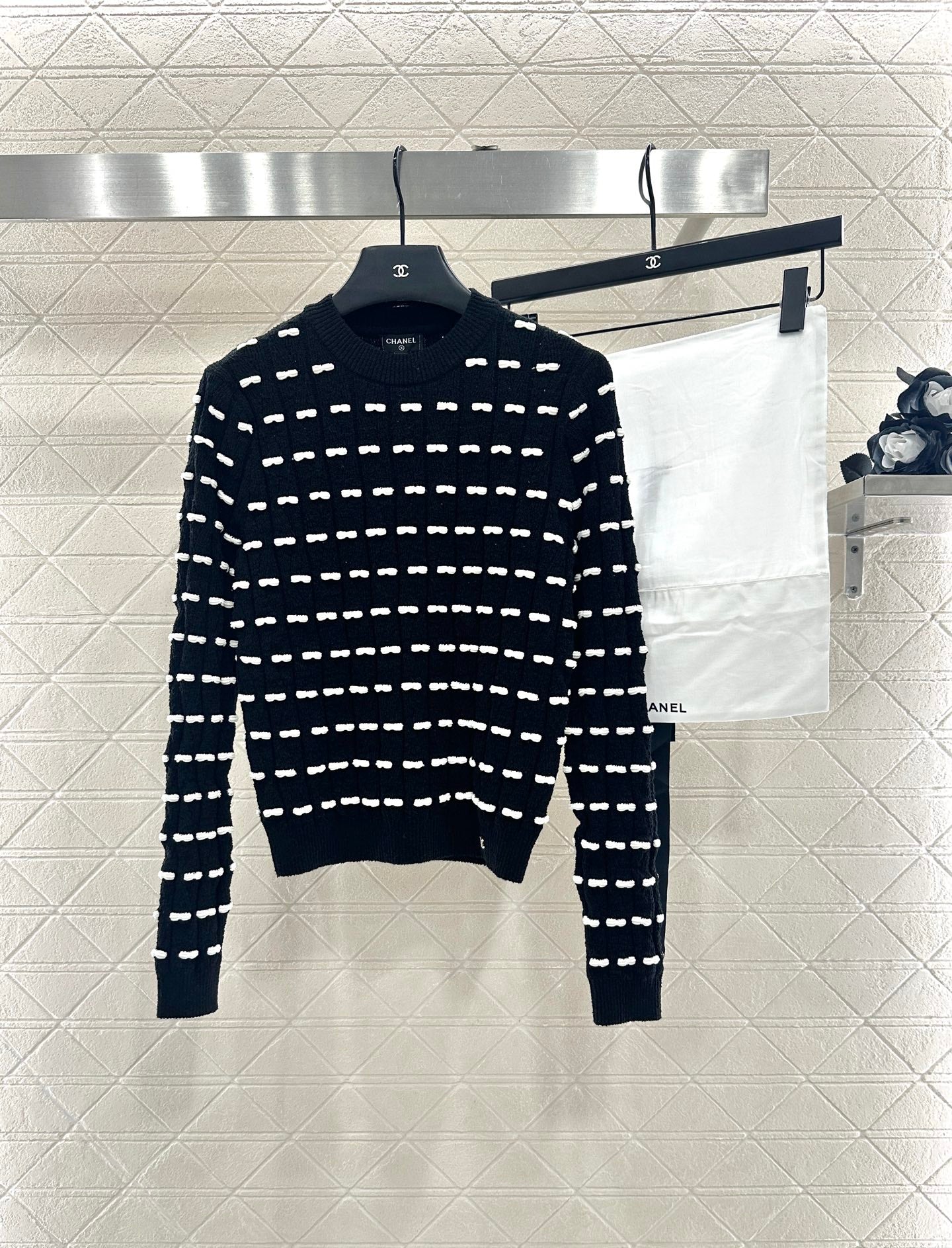 Chan 25fw knitted shirt