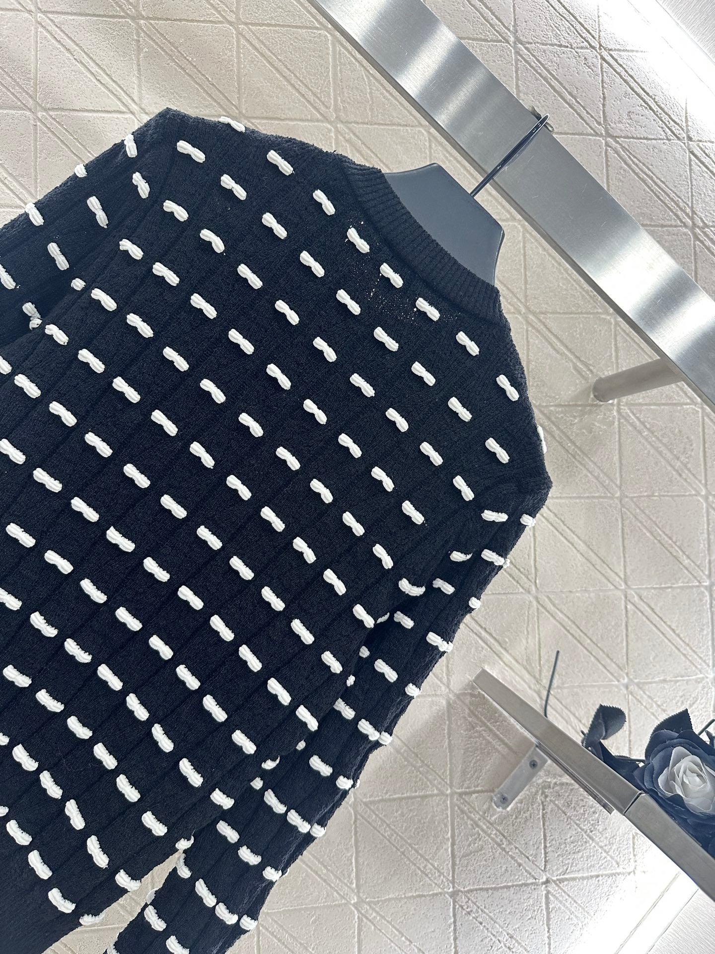 Chan 25fw knitted shirt