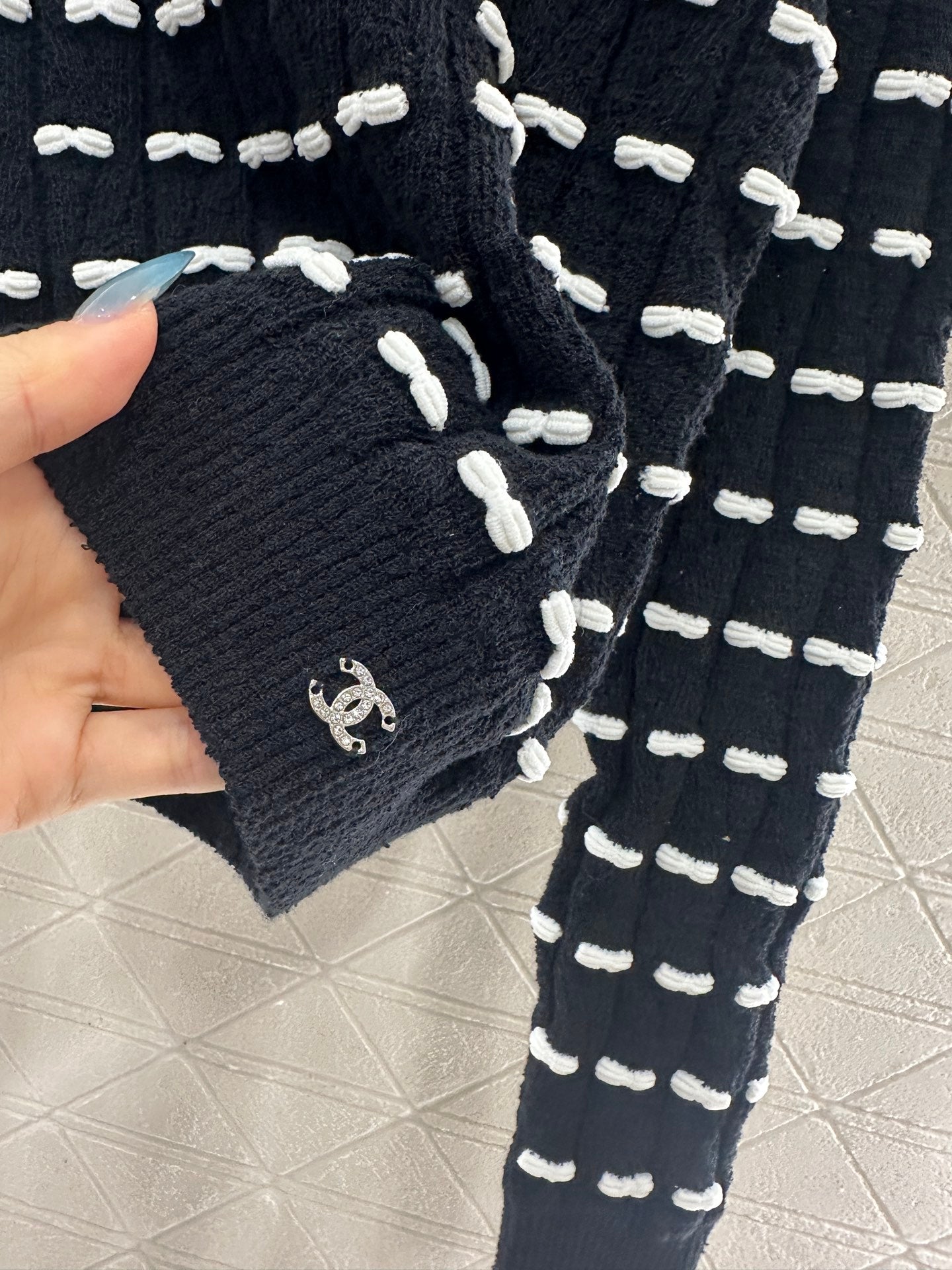 Chan 25fw knitted shirt