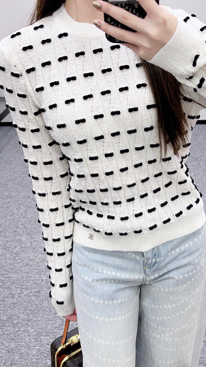 Chan 25fw knitted shirt