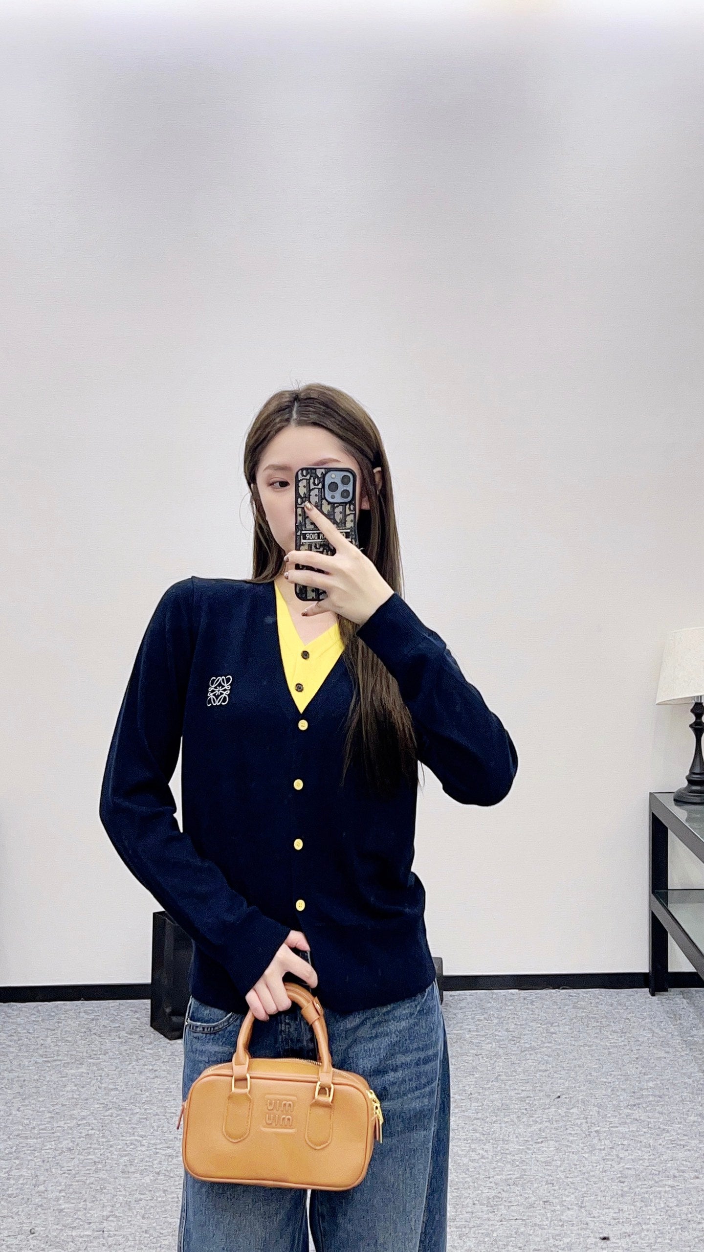 Loe 25fw knitted cardigan