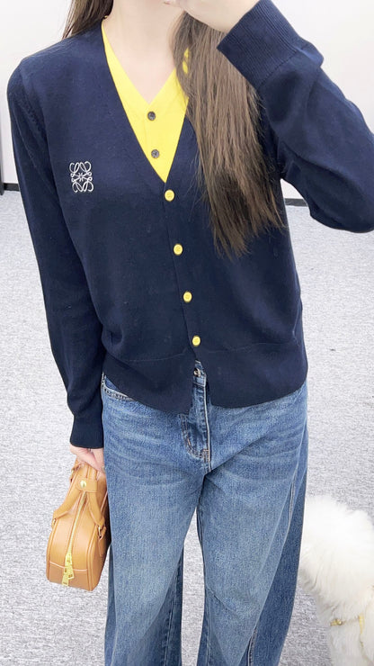 Loe 25fw knitted cardigan