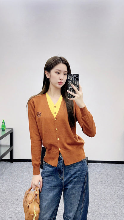 Loe 25fw knitted cardigan