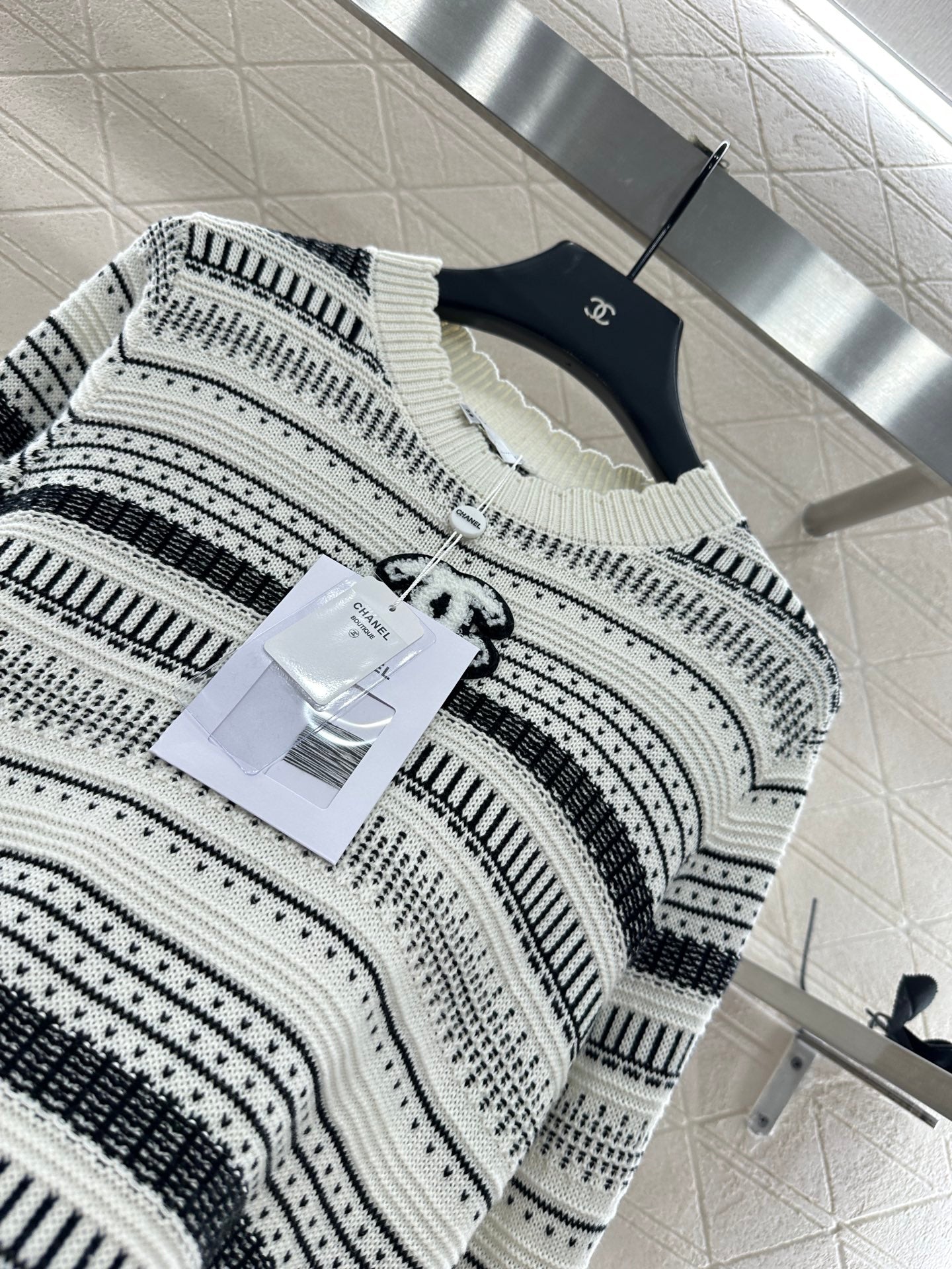 Chan 25fw knitted cardigan