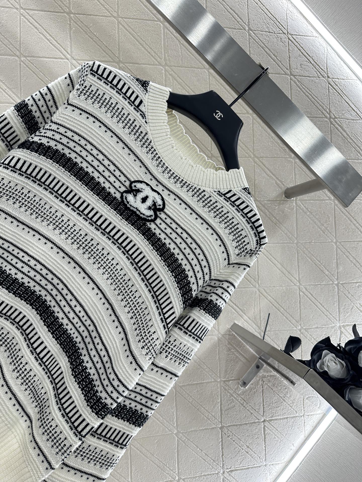 Chan 25fw knitted cardigan